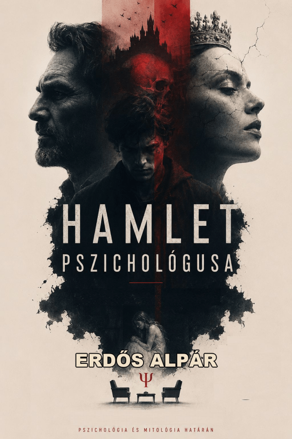 Hamlet pszichológusa könyvborító – Erdős Alpár változás